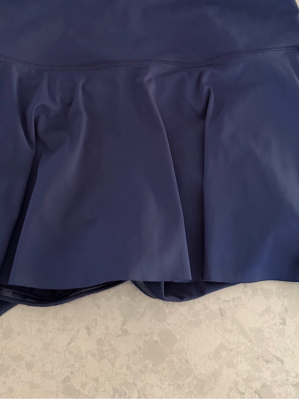 Athleta Navy Circle Skirt